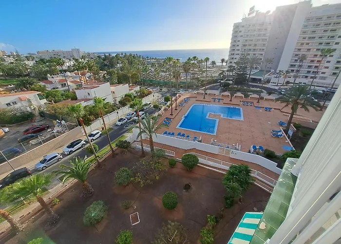 Great Ocean View, At 3 Min, One Bedroom Apartamento Playa de las Américas